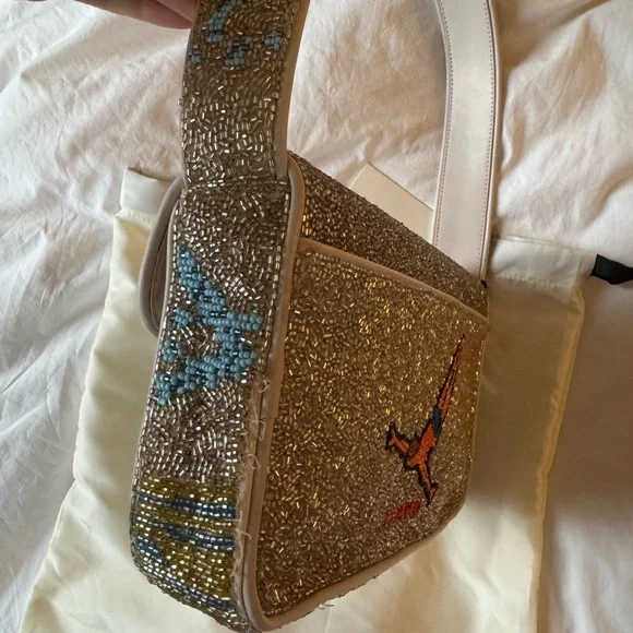 Staud Tommy Beaded Women's Bag - Picture 7 of 9